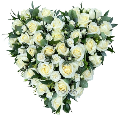 white-rose-heart-funeral-flowers-tribute-strood-rochester-medway 