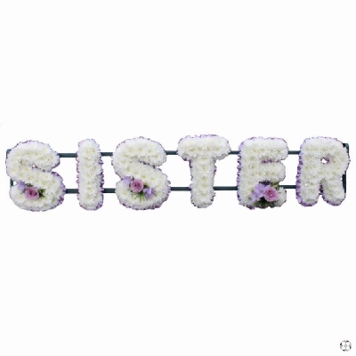 Sister-sis-funeral-flowers-tribute-letters-funeral-flowers-strood-rochester-medway