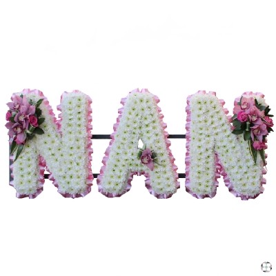 nan-nannie-nanny-funeral-flowers-tribute-letters-delivered-strood-rochester-medway-kent