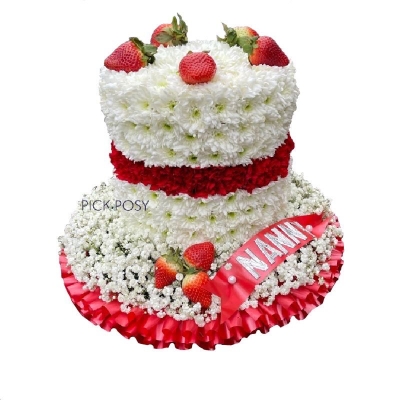 cake-sweet-strawberries-funeral-flowers-tribute-delivered-strood-rochester-medway