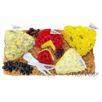cheese-board-funeral-flowers-tribute-wreath-delivered-strood-rochester-medway 
