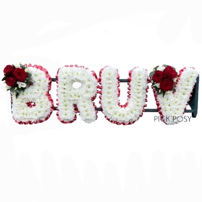 brother-bruv-funeral-flowers-letter-funeral-flowers-strood-rochester-medway-