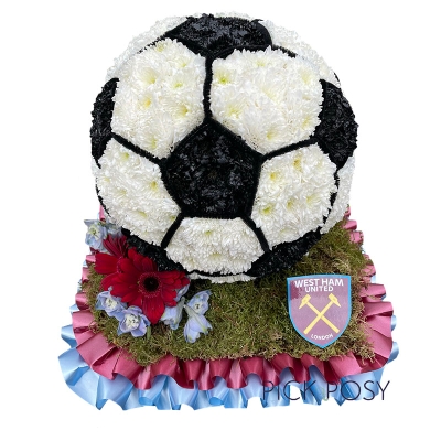 West-ham-football-funeral-flowers-tribute-wreath-delivered-strood-Rochester-Medway 