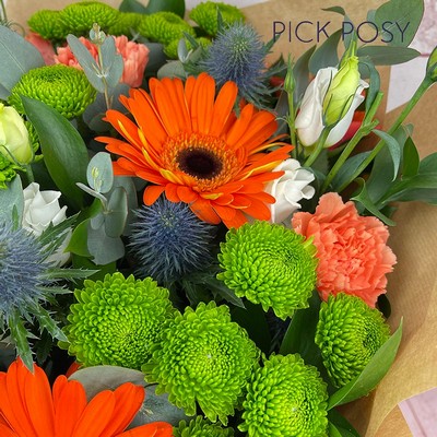 pumpkin-squash-hand-tie-bouquet-flowers-delivered-strood-rochester-medway-kent