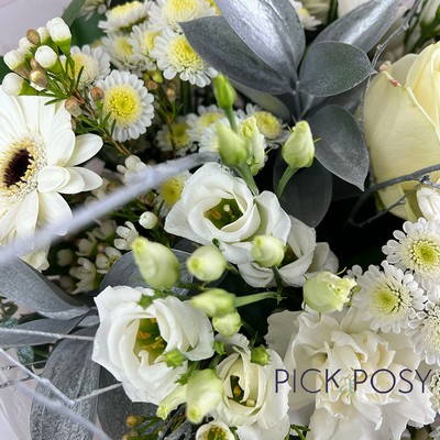 25-years-silver-wedding-anniversary-gift-handtie-bouquet-delivered-strood-rochester-medway-kent