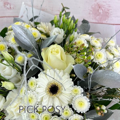 25-years-silver-wedding-anniversary-gift-handtie-bouquet-delivered-strood-rochester-medway-kent