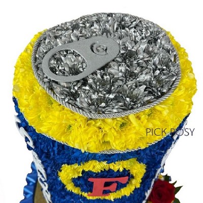 fosters-beer-can-funeral-flowers-tribute-delivered-strood-rochester-medway-kent