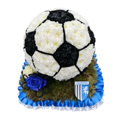 gillingham-fc-football-club-team-local-funeral-flowers-tribute-delivered-strood-rochester-medway-kent