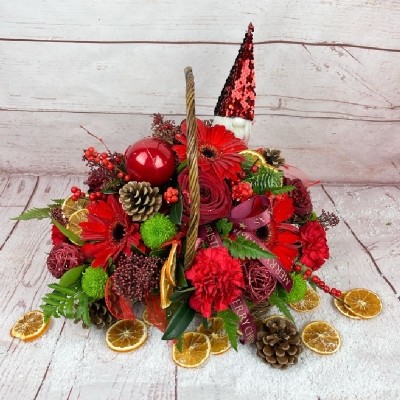 glad-tidings-basket-christmas-flowers-delivery-strood-rochester-medway-kent
