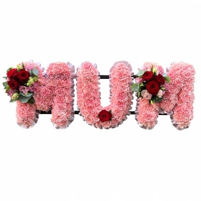 mum-momma-mummy-letters-funeral-flowers-tribute-delivered-strood-rochester-medway-kent 