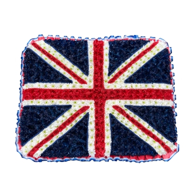 union-jack-flag-british-uk-funeral-flowers-tribute-delivered-strood-rochester-medway