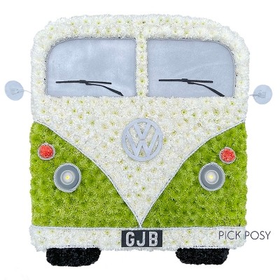 VW-volkswagon-camper-van-funeral-flowers-tribute-wreath-delivered-strood-rochester-medway