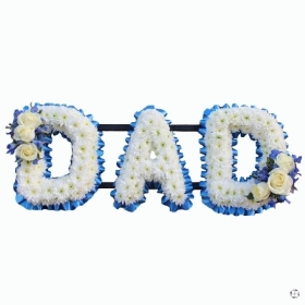 dad-letter-funeral-flowers-tribute-deliverd-strood-rochester-medway-kent