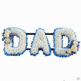 dad-letter-funeral-flowers-tribute-deliverd-strood-rochester-medway-kent