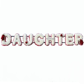 daughter-funeral-flowers-tribute-letters-delivered-strood-rochester-medway 