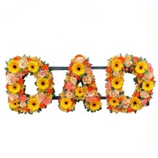 loose-letters-wreath-funeral-flowers-tribute-delivered-strood-Rochester-Medway-kent