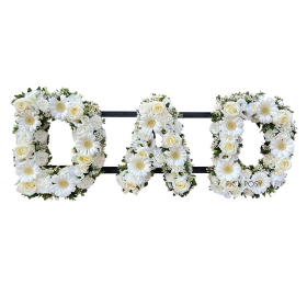 loose-letters-wreath-funeral-flowers-tribute-delivered-strood-Rochester-Medway-kent