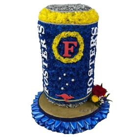 fosters-beer-can-funeral-flowers-tribute-delivered-strood-rochester-medway-kent