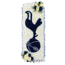 Tottenham-Hotspur-spurs-cockerel-football-club-funeral-flowers-tribute-delivered-strood-Rochester-Medway-Kent