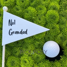 pillow-golf-golfing-pitch-flag-golfer-ball-flag-funeral-flowers-tribute-delivered-strood-rochester-medway-kent