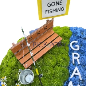 gone-fishing-fish-fisherman-funeral-flowers-tribute-delivered-strood-rochester-kent
