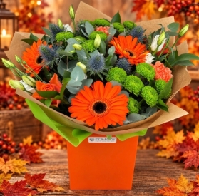 pumpkin-squash-hand-tie-bouquet-flowers-delivered-strood-rochester-medway-kent