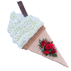 ice-cream-lolly-pop-99-cadbury-flake-funeral-flowers-wreath-delivered-strood-rochester-medway-kent
