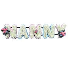 nan-nannie-nanny-funeral-flowers-tribute-letters-delivered-strood-rochester-medway-kent