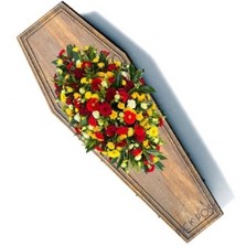 red-yellow-roses-gerberas-coffin-casket-arrangement-spray-funeral-flowers-strood-rochester-medway-kent