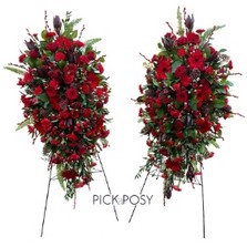 pedestal-arrangement-funeral-flowers-tribute-letters-delivered-strood-rochester-medway-kent