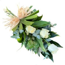 white-roses-tied-natural-tied-sheaf-wreath-funeral-flowers-tribute-delivered-strood-rochester-medway-kent 