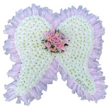 angel-wings-funeral-flowers-tribute-delivered-strood-rochester-medway-kent