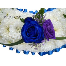 blue-purple-white-wreath-circle-of-life-funeral-flowers-tribute-delivered-strood-rochester-medway-kent