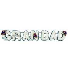 grandad-gramps-roses-letters-funeral-flowers-tribute-delivered-strood-rochester-medway-kent