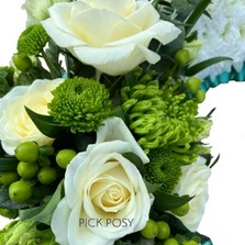 celtic-football-green-white-wreath-circle-of-life-funeral-flowers-tribute-delivered-strood-rochester-medway-kent