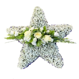 shooting-star-funeral-flowers-tribute-wreath-delivered-strood-rochester-medway-kent