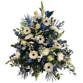pedestal-arrangement-funeral-flowers-tribute-letters-delivered-strood-rochester-medway-kent