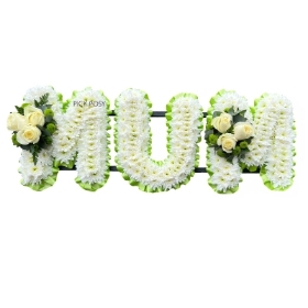 mum-momma-mummy-letters-funeral-flowers-tribute-delivered-strood-rochester-medway 