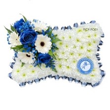 football-pillow-funeral-wreath-flowers-tribute-delivered-strood-rochester-medway-kent