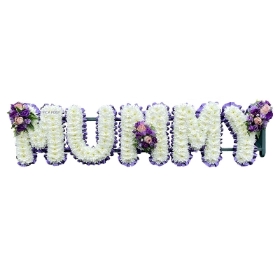 mum-momma-mummy-letters-funeral-flowers-wreath-tribute-delivered-strood-rochester-medway-kent 
