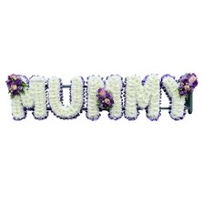 mum-momma-mummy-letters-funeral-flowers-wreath-tribute-delivered-strood-rochester-medway-kent 