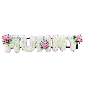 mum-momma-mummy-letters-funeral-wreath-flowers-tribute-florist-delivered-strood-rochester-medway-kent