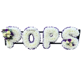 pops-pop-dad-grandad-funeral-flowers-tribute-letter-florist-delivered-strood-rochester-medway-kent
