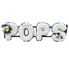 pops-pop-dad-grandad-funeral-flowers-tribute-letter-florist-delivered-strood-rochester-medway-kent