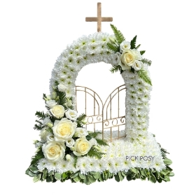 pure-gates-of-heaven-funeral-flowers-tribute-delivered-strood-rochester-medway-kent