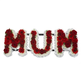 red-white-mum-momma-mummy-letters-wreath-funeral-flowers-tribute-delivered-strood-rochester-medway-kent