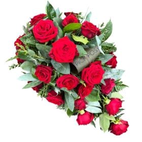 red-rose-single-ended-spray-funeral-flowers-tribute-florist-delivered-strood-rochester-medway-kent