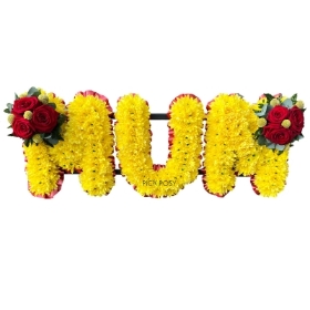 mum-momma-mummy-letters-funeral-flowers-tribute-delivered-strood-rochester-medway-kent 